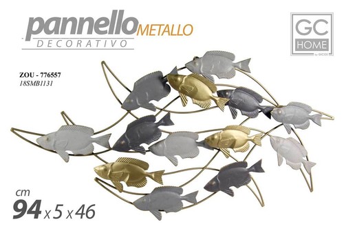 Quadro metallo parete pannello - parete,