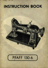 PFAFF 130-6 Manuale Istruzioni