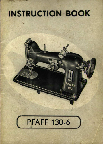 Pfaff 130 manuale - pfaff,