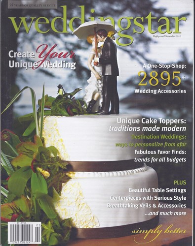Wedding star magazine - wedding, cake