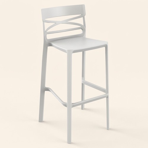 Sgabello bar plastica - bar,