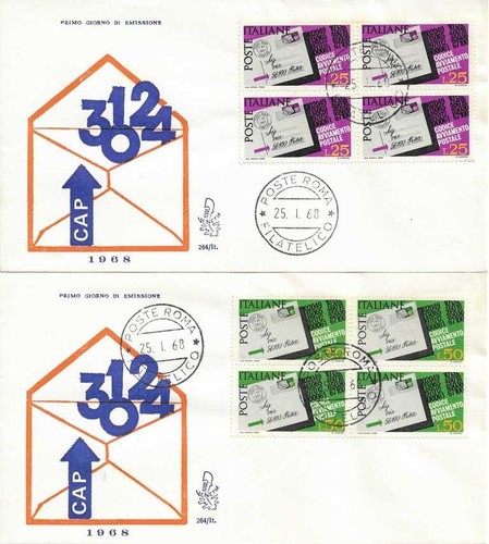 Italia fdc venetia 1968 - fdc,