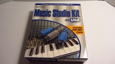 Voyetra Music Studio Kit USB Cavo Midi Software di Registrazione Musicale 