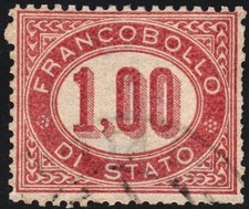 ITALIA REGNO 1875 - Servizio