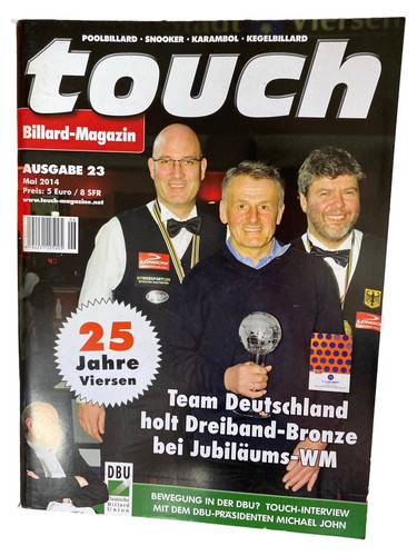 Touch billard rivista 2014 - billard, 23/2014