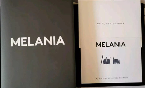 Libro melania trump firmato - trump,