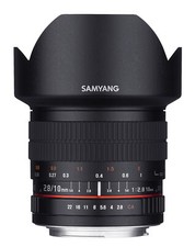 Samyang 10 mm F2.8 obiettivo