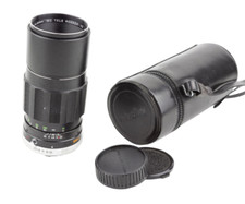 Minolta MC Tele Rokkor PE 200mm 1:4.5 tele obiettivo lens reflex MD mount