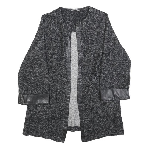 Giacca donna zara nera misto - giacca,