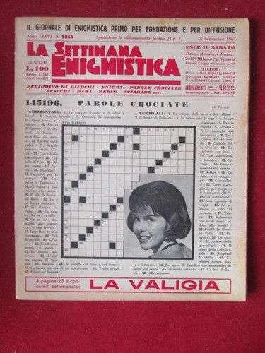 Settimana enigmistica 1851 - enigmistica,