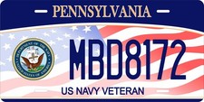 Pennsylvania Veteran Navy Flag