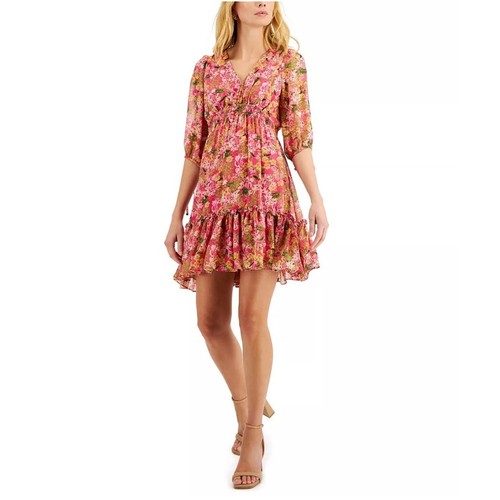 Mini abito taylor chiffon - in,