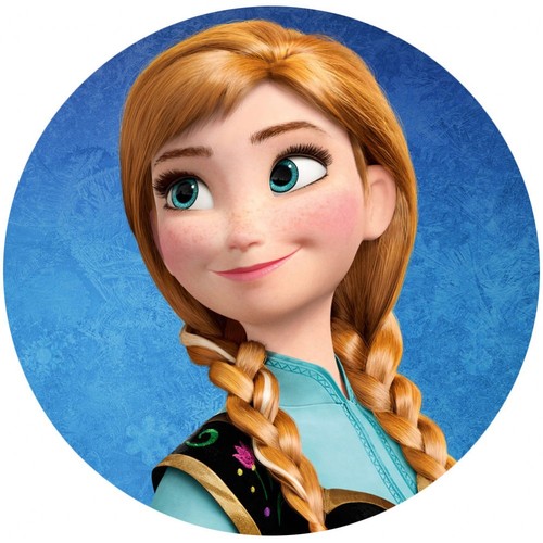 Cialda ostia frozen anna - frozen,