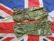 GENUINE British army ISSUE GS MTP camo MULTICAM MVP GORETEX BOOT GAITERS