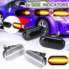 COPPIA FRECCE LATERALI INDICATORI A LED PER NISSAN QASHQAI J10 350Z CUBE NOTE