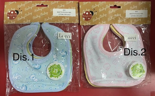 Bavette piccole neonato - bavette,