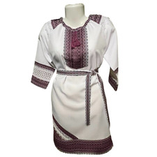 Abito ucraino Vyshyvanka per donna e ragazza Abito ricamato etnico popolare