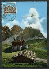 Italia 1963 cartolina massima 100% Alpi italiane