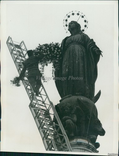1962 statua dell - 1962, dell'immacolata