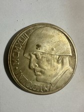 Moneta 20 lire 1943 Benito