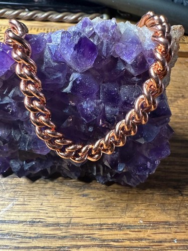 Bracciale rame massiccio puro - bracciale,