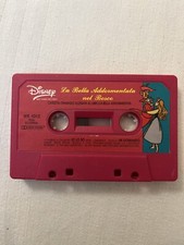 Musicassetta Disney BELLA ADDORMENTATA NEL BOSCO Music Tape 1977 Canzoni Cartoni