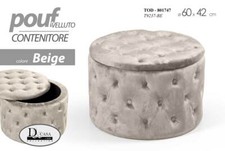 Pouf Sgabello Poggiapiedi