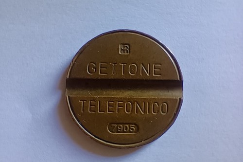 Gettone telefonico 7905 zecca - gettone,