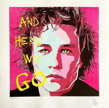 Johnny Depp Litografia,200ex-(John Lennon Pierce Brosnan Anthony Hopkins)