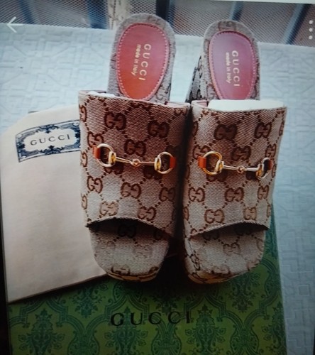 Zeppe canvas gucci - zeppe,