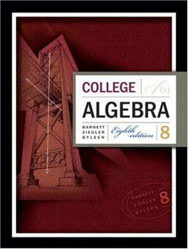 College algebra barnett - college,