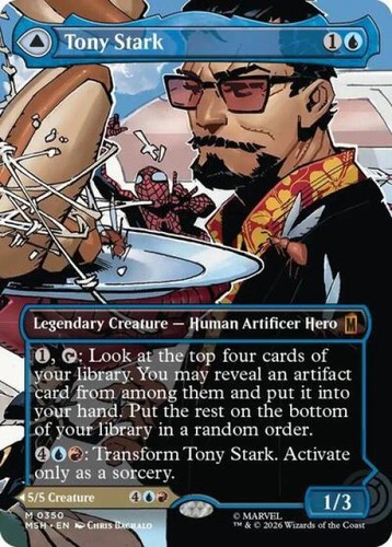 Tony stark - tony, (borderless)