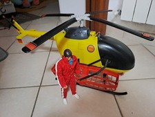 Elicottero Di Soccorso Con Scatola Originale E Big Jim Soccorritore Custom