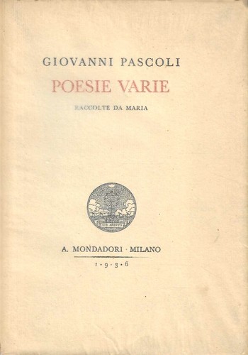 Poesie varie raccolte maria - poesie,