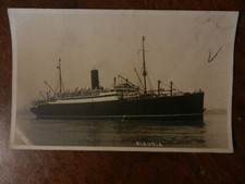 20141) NAVE DI LINEA TRASPORTO PASSEGGERI ALAUNIA CUNARD LINE