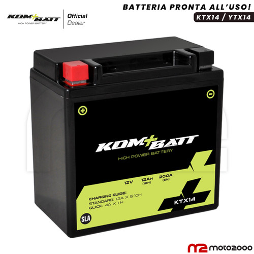 Batteria pronta attivata - pronta,