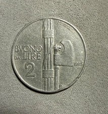 ITALY 1925 R 2 LIRE