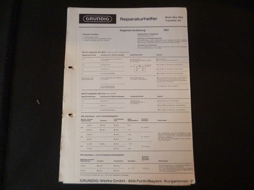 Manuale servizio originale - manuale,