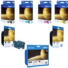 BROTHER LC-1100 CARTUCCIA ORIGINALE BK C M Y multipack 2 3 4 