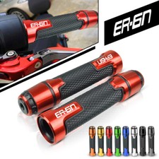 7/8" Maniglie della barra della maniglia del motociclo Per KAWASAKI ER6N Nuovo