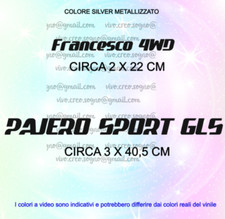 adesivi nome personalizzato