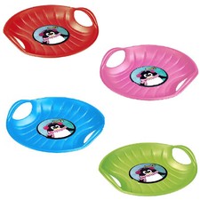 Slitta slittino neve rotonda