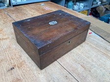 Small Brown Wooden Box with