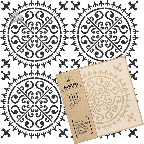 Stencil piastrelle 20x20 - stencil,