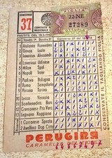 SCHEDINA TOTOCALCIO 37/1958