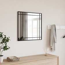 Specchio da Parete Nero 50x50