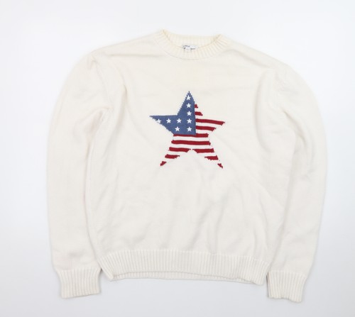 Maglione donna bianco