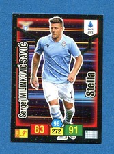 CALCIATORI 2019-20 -Adrenalyn Panini- Card STELLA 453 -MILINKOVIC-SAVIC LAZIO