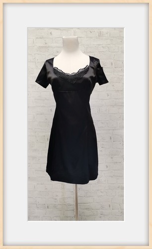 Abito donna manica corta nero