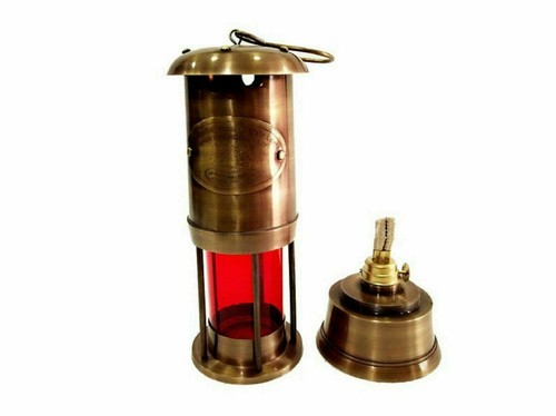 Lanterna minatore ottone - in,